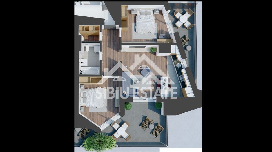 Apartament cu 2  camere-Design avangardist și confort contemporan - Poză 6