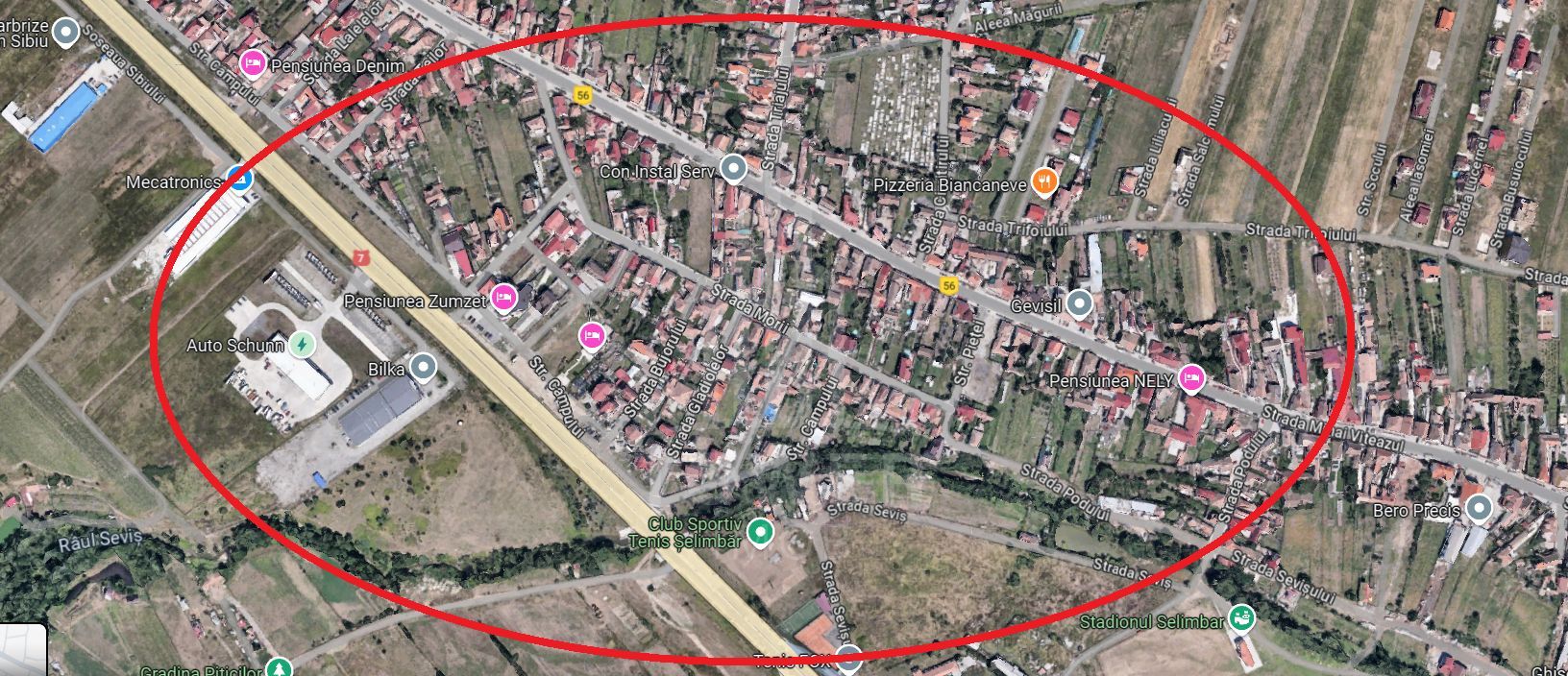 Teren INTRAVILAN în zonă de case | Șelimbăr - Poză 2