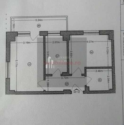 2 camere decomandat | Vista Residence | Mobilat și utilat/CENTRALA - Poză 4