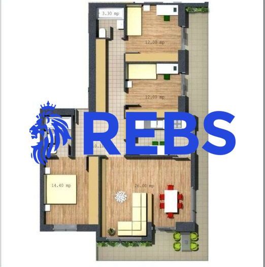 Apartament 4 camere cu vedere catre Parcul Circului - Poză 6