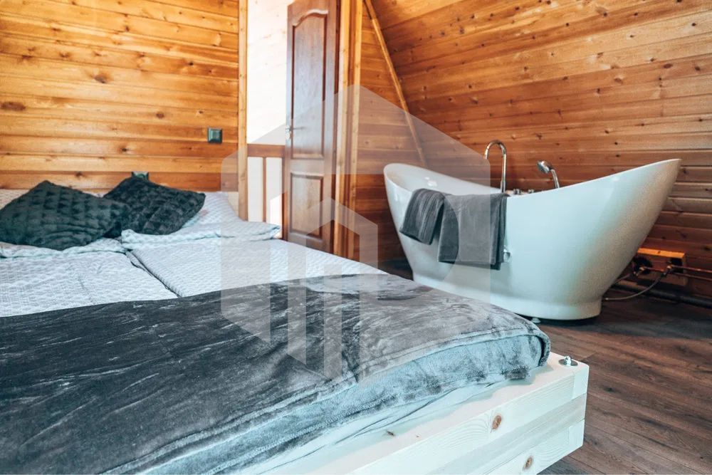 Cabana A Frame de vanzare - Teren 1000mp - Tocile - 90mpu - 3 camere - Poză 4