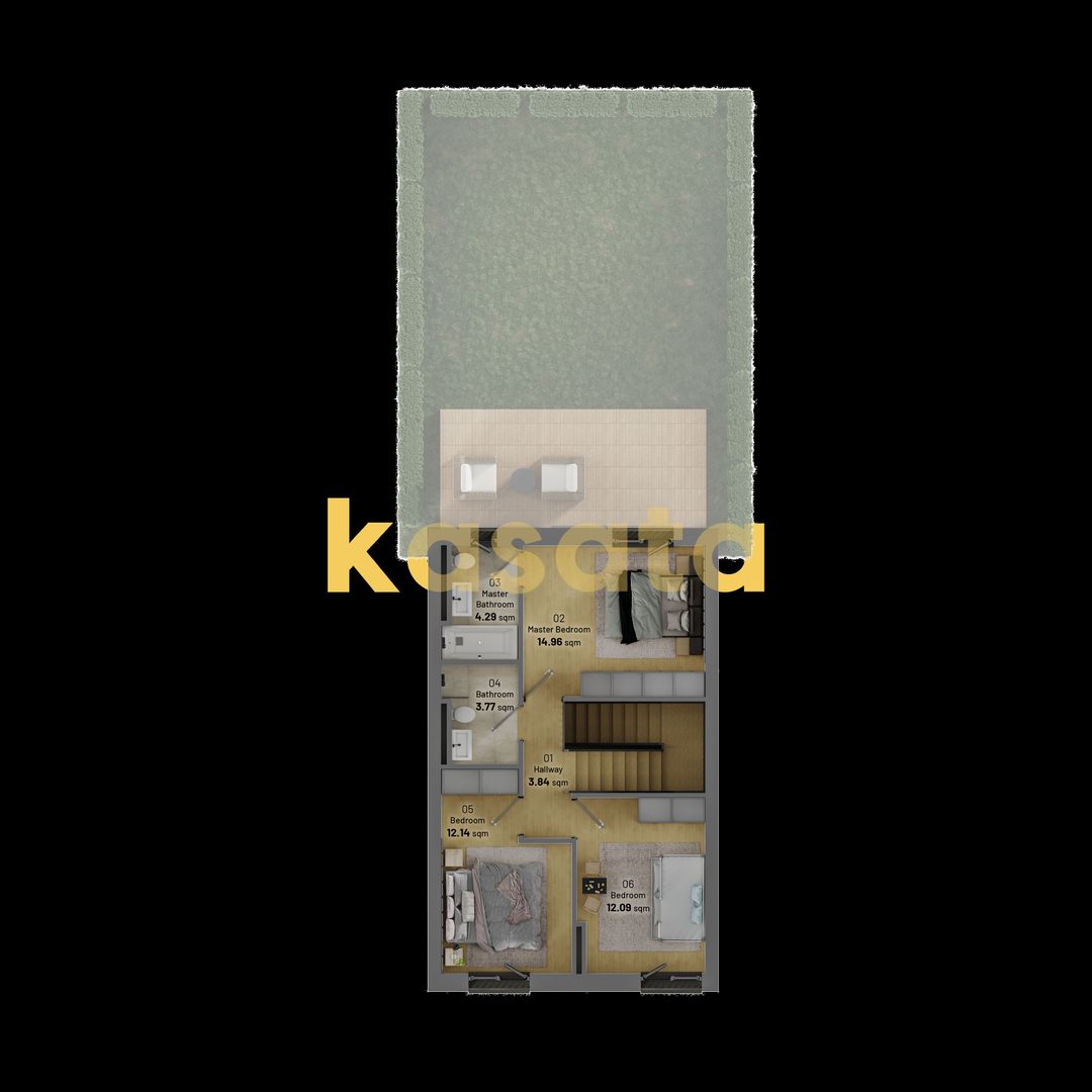 Vila Stefanestii de Jos I 4 camere I 101 utili I Duplex - Poză 5