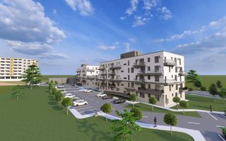 APARTAMENT tip OPEN-SPACE - 2 camere, ETAJ 2, Complex TUDOR VLAD RESIDENCE; - Poză 1