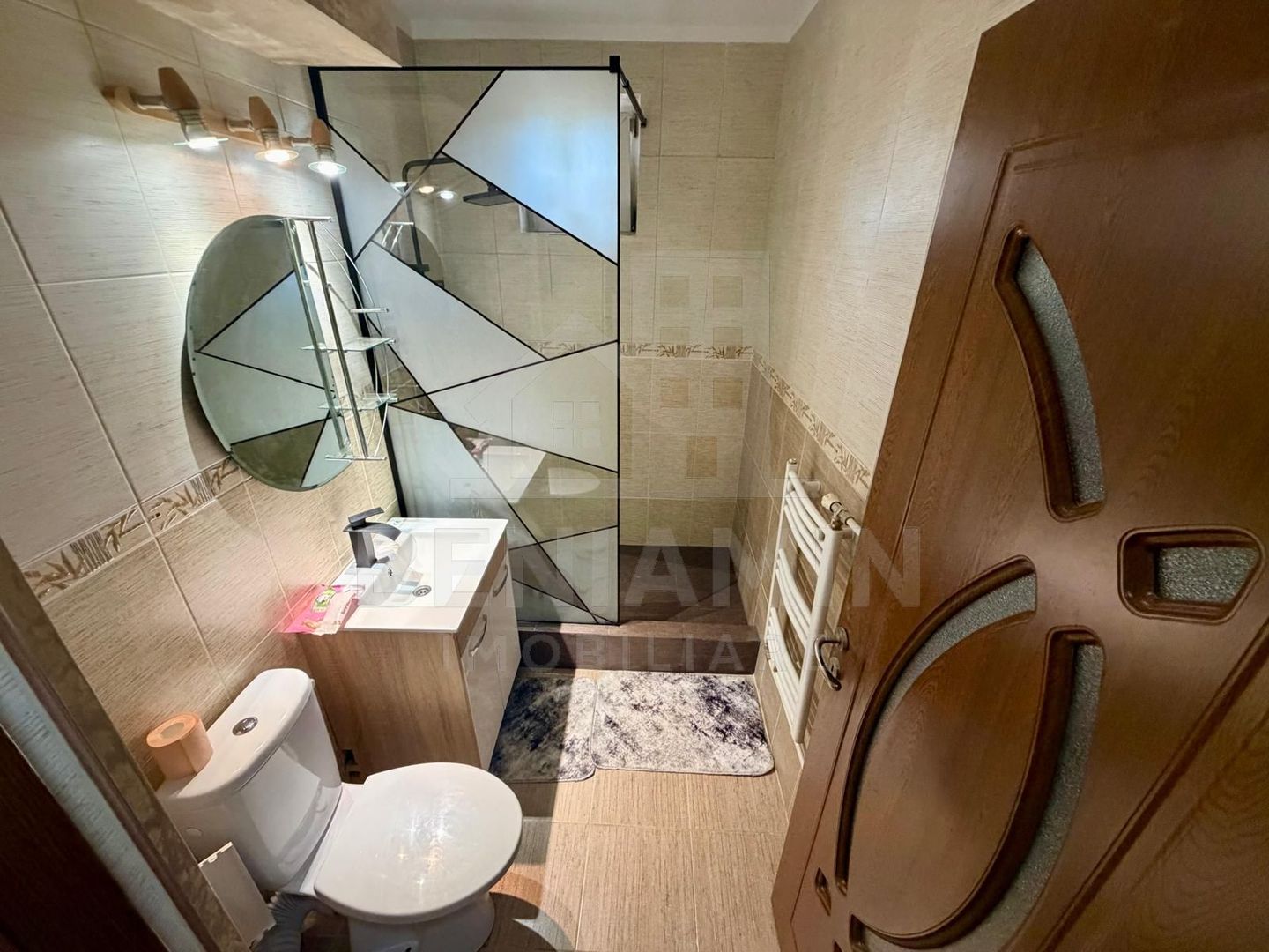 3 camere semidecomandat - Billa - etaj 1 - renovat -teava gaze - Poză 5