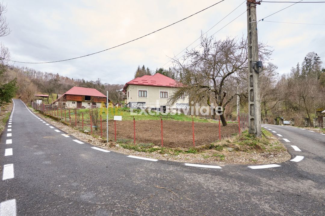 Casa  la munte cu teren generos in Com. Nucsoara, loc. Slatina jud. Arges! - Poză 12