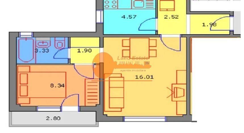 Apartament 2 camere – Iuliu Maniu / Apusului - Poză 1