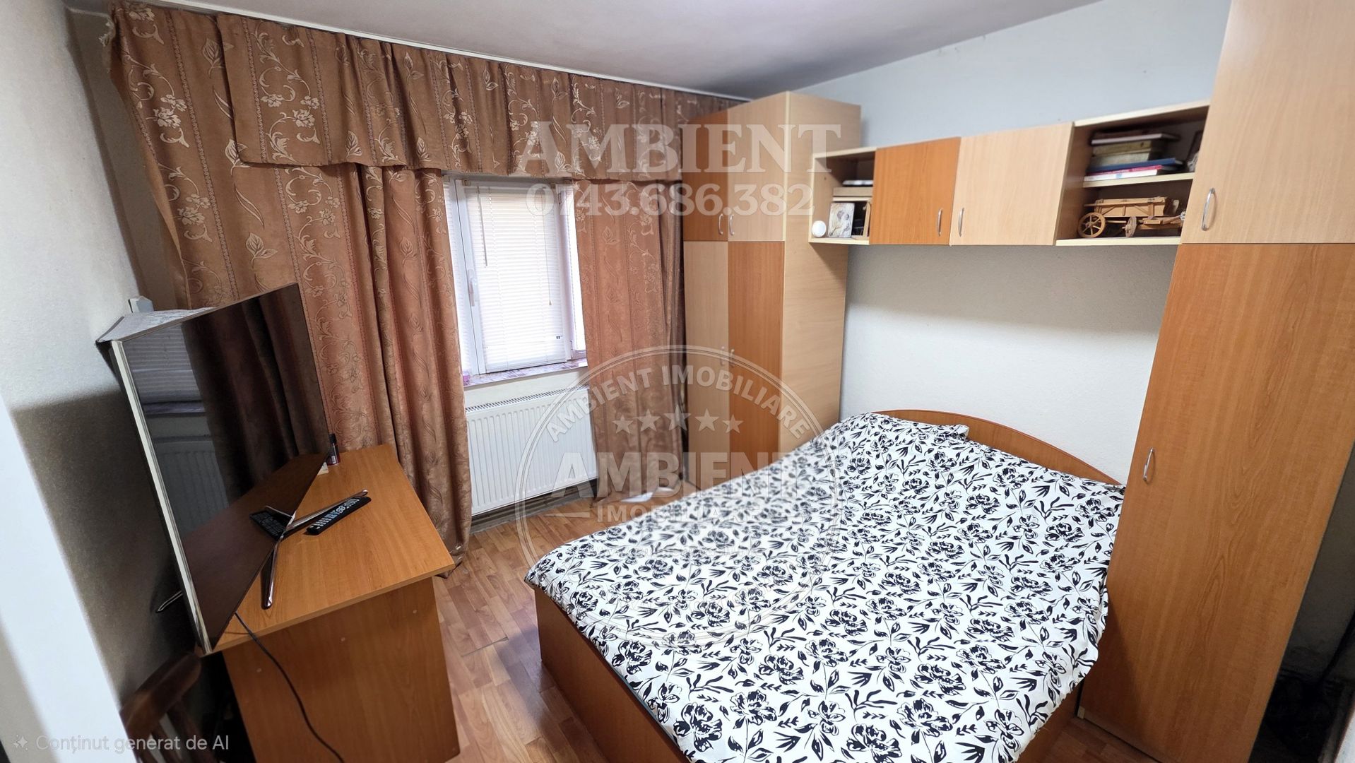 Apartament cu 3 camere, parter, mobilat și utilat, VASLUI - zona CARTIER; - Poză 7