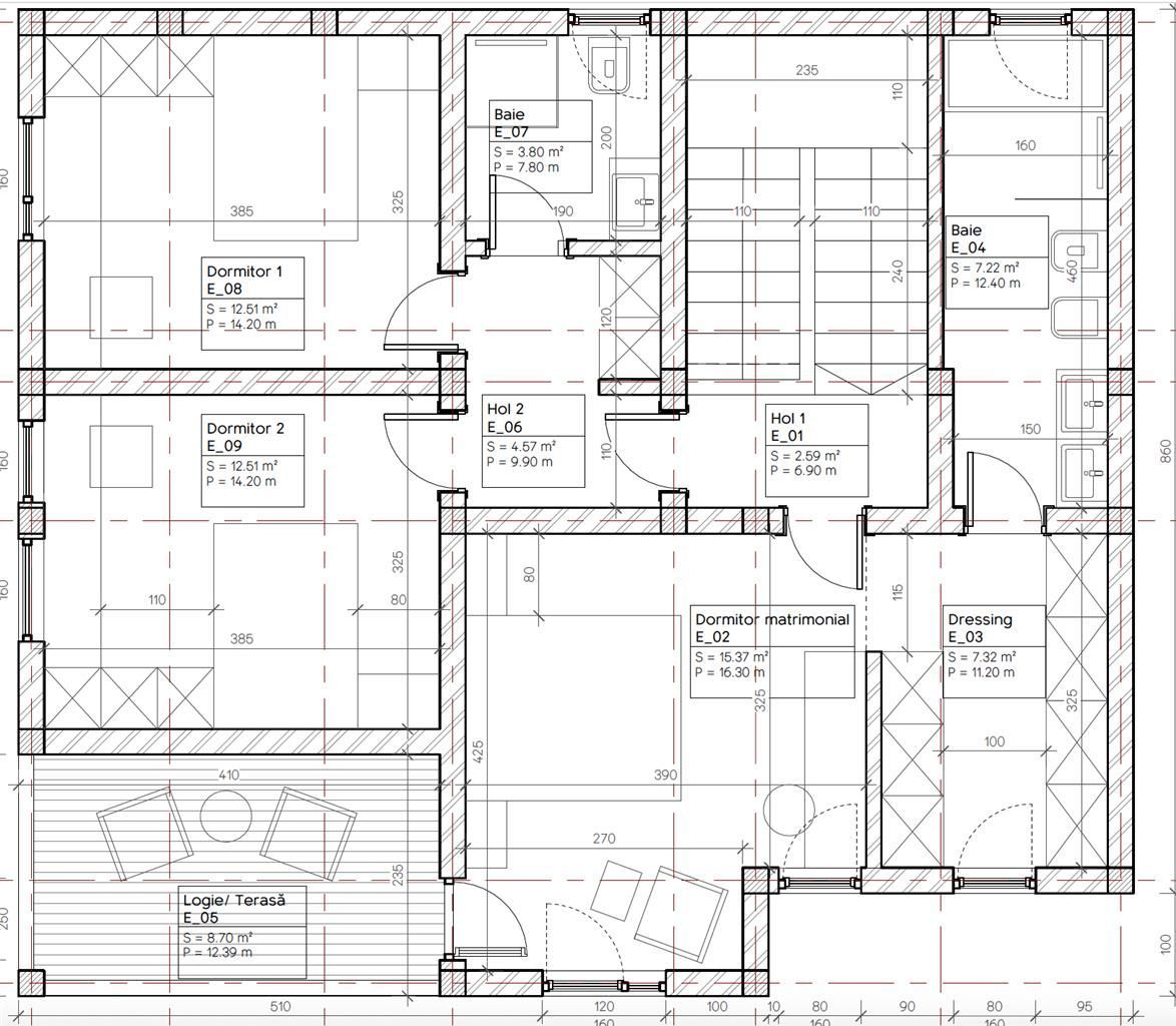 Vanzare Vila individuala P+1 2026 Mogosoaia - str. Poieni Ilfov - Schiță 8