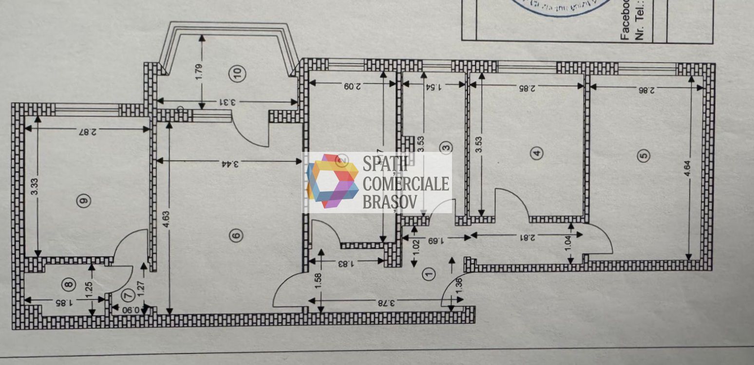 Apartament 4 camere de vânzare Brasov, zona Grivitei - Onix, 85 mp, Plus-imo.ro - Poză 9
