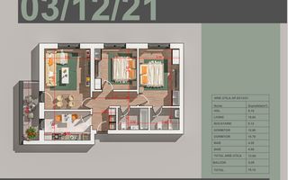 Apartament 2 cam, Direct Dez, Comision 0, Titan - Poză 2