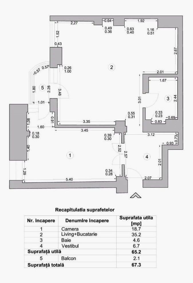 Apartament 2 camere | Vedere panoramica | Unirii - Poză 9