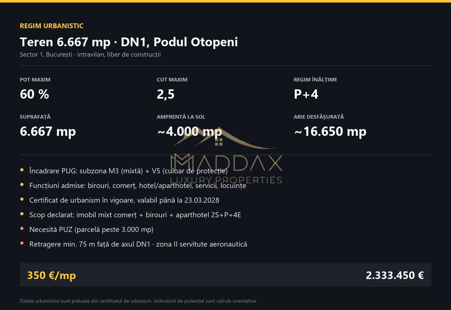 Teren 6.667 mp // *2S+P+4E* / Otopeni - Poză 3