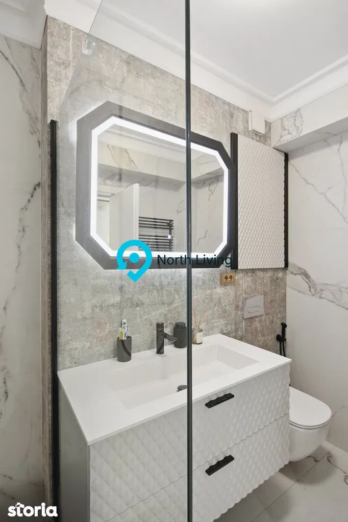 Penthouse 3 Camere Pipera | Mobilat & Utilat Premium | Parcare & Boxa - Poză 11