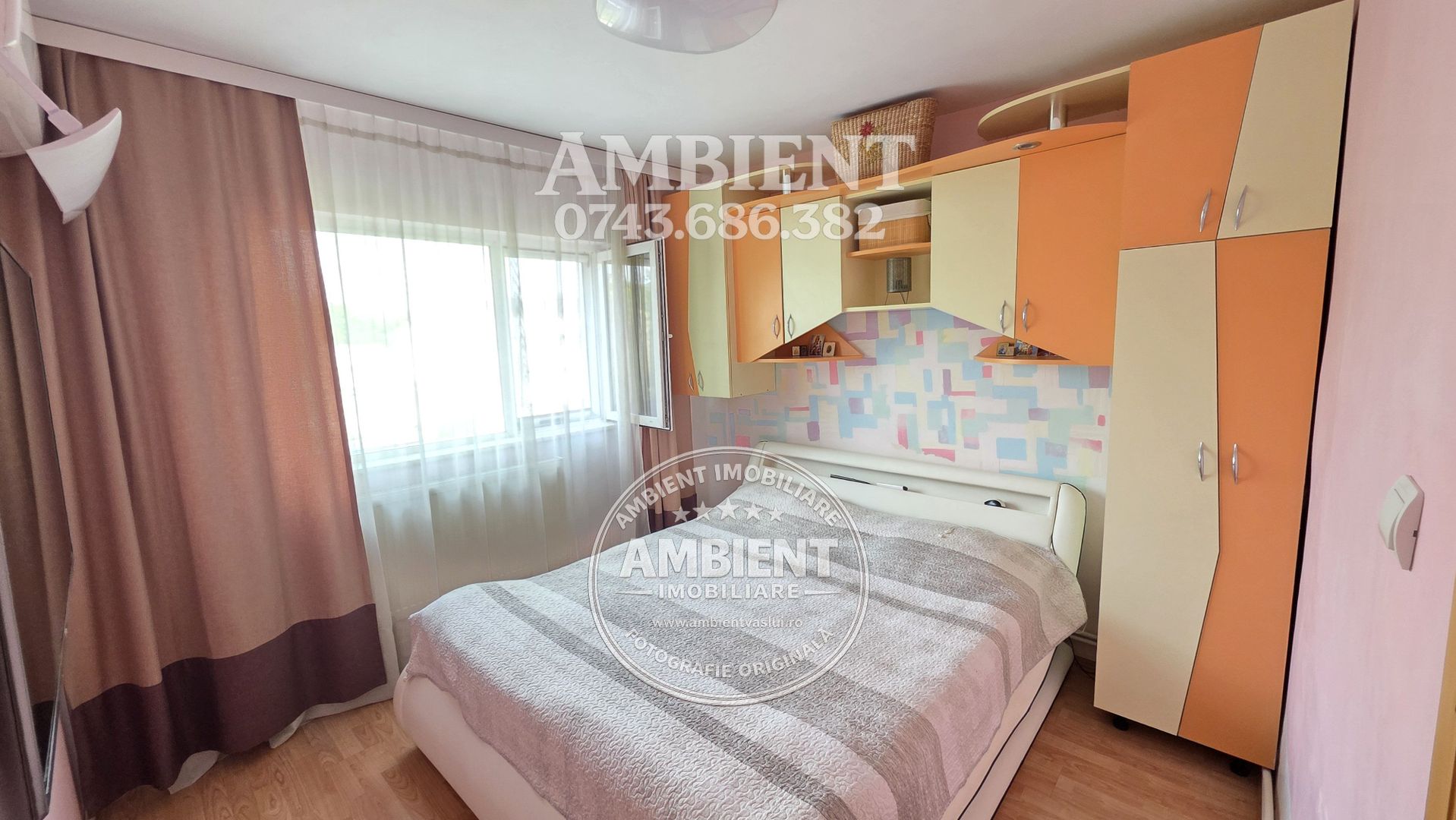Apartament cu 3 camere, mobilat și utilat, etaj 3, VASLUI zona CARTIER; - Poză 7