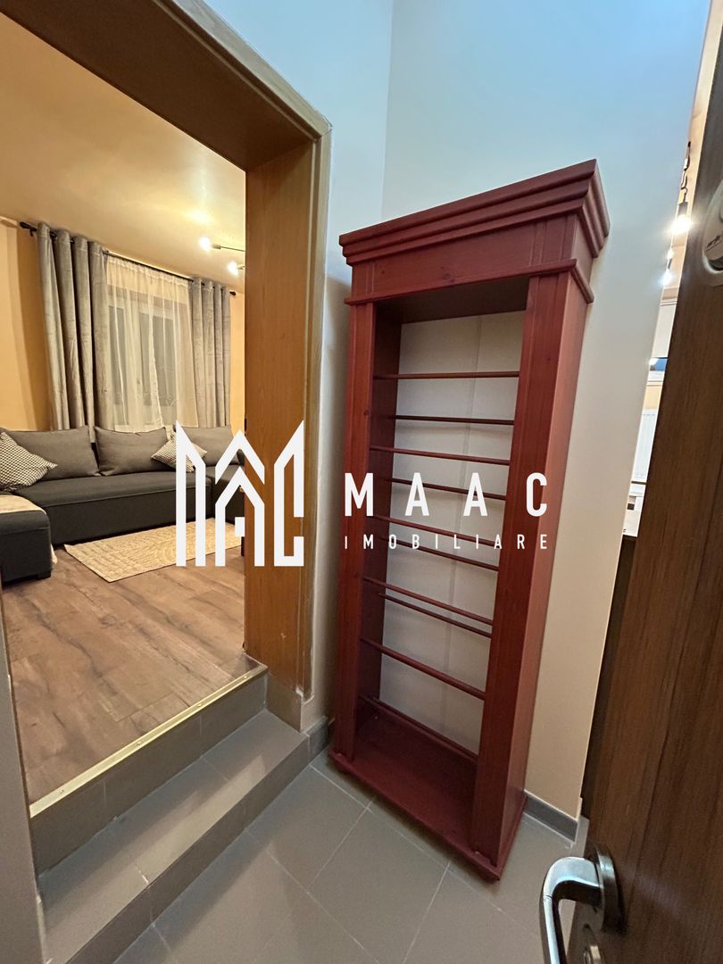 Garsonieră decomandată | Trei Stejari, Sibiu | 28 mp, mobilată, utilată - Poză 4