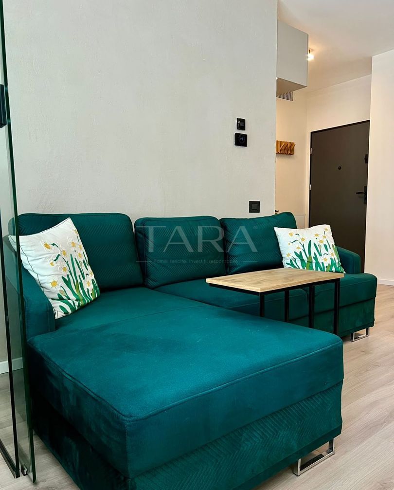 Studio premium, etaj 1, balcon 7 mp, zonă semicentrală, Cluj-Napoca. - Poză 2