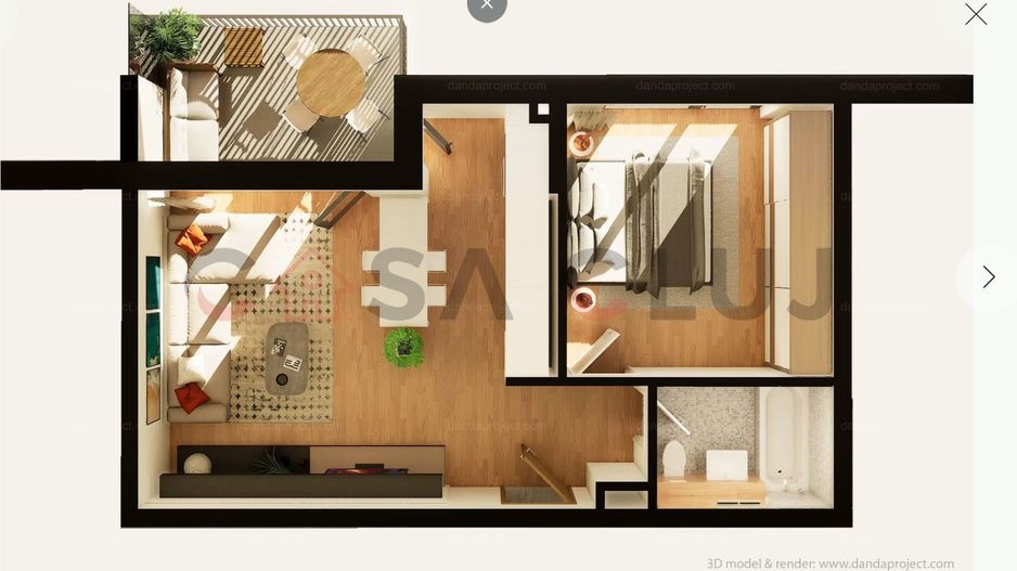 2 camere, complex nou premium, la 5 minute de Iulius Mall - Poză 3