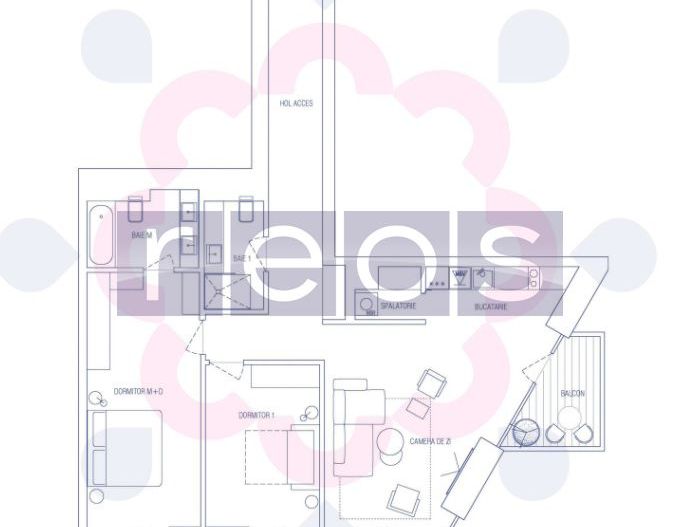 VANZARE 3 CAMERE || ONE VERDI PARK || ETAJ SUPERIOR - Poză 10