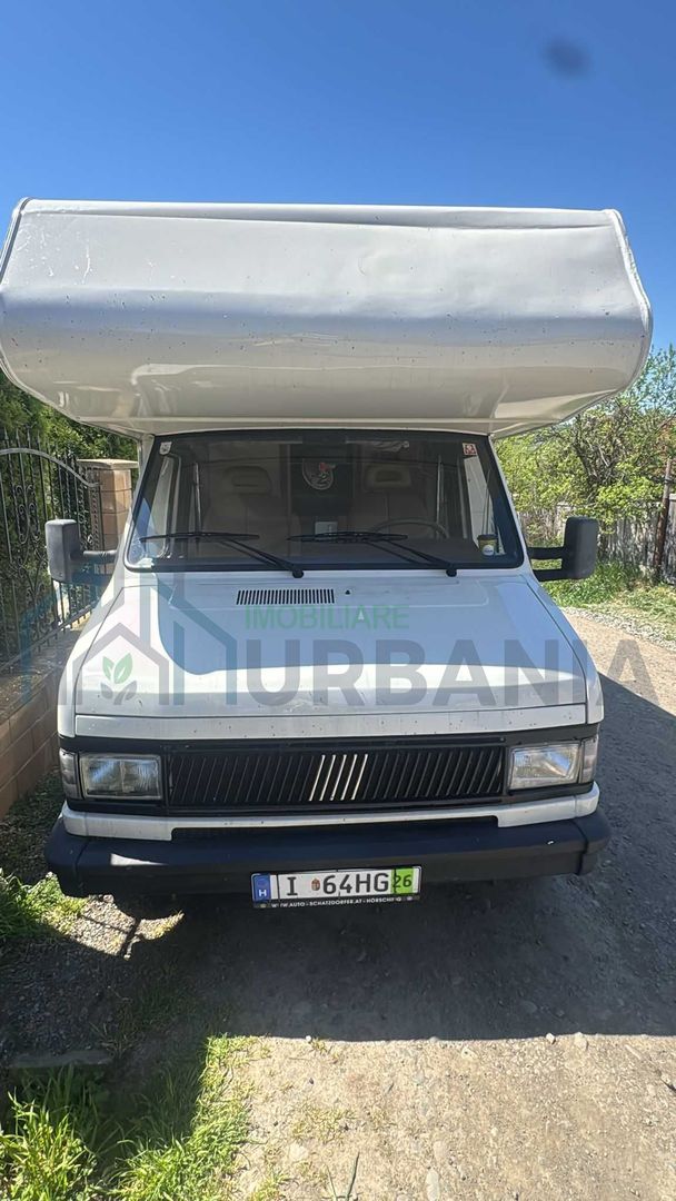 Camper Fiat Ducato Alcov, 1993, 110.000 km, Pascani - Poză 1