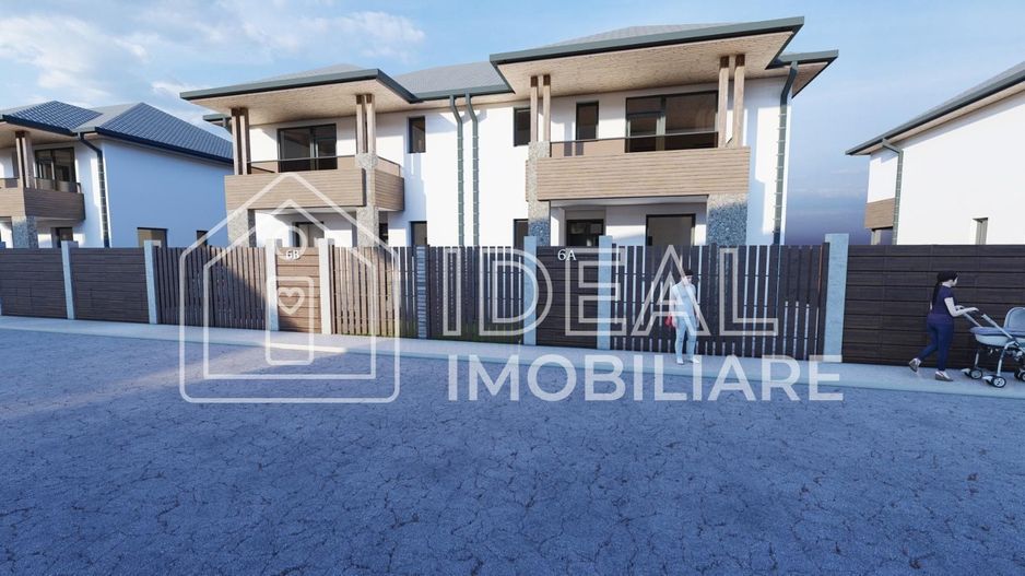 Duplex Modern cu 4 camere si gradina, In Selimbar - Poză 9