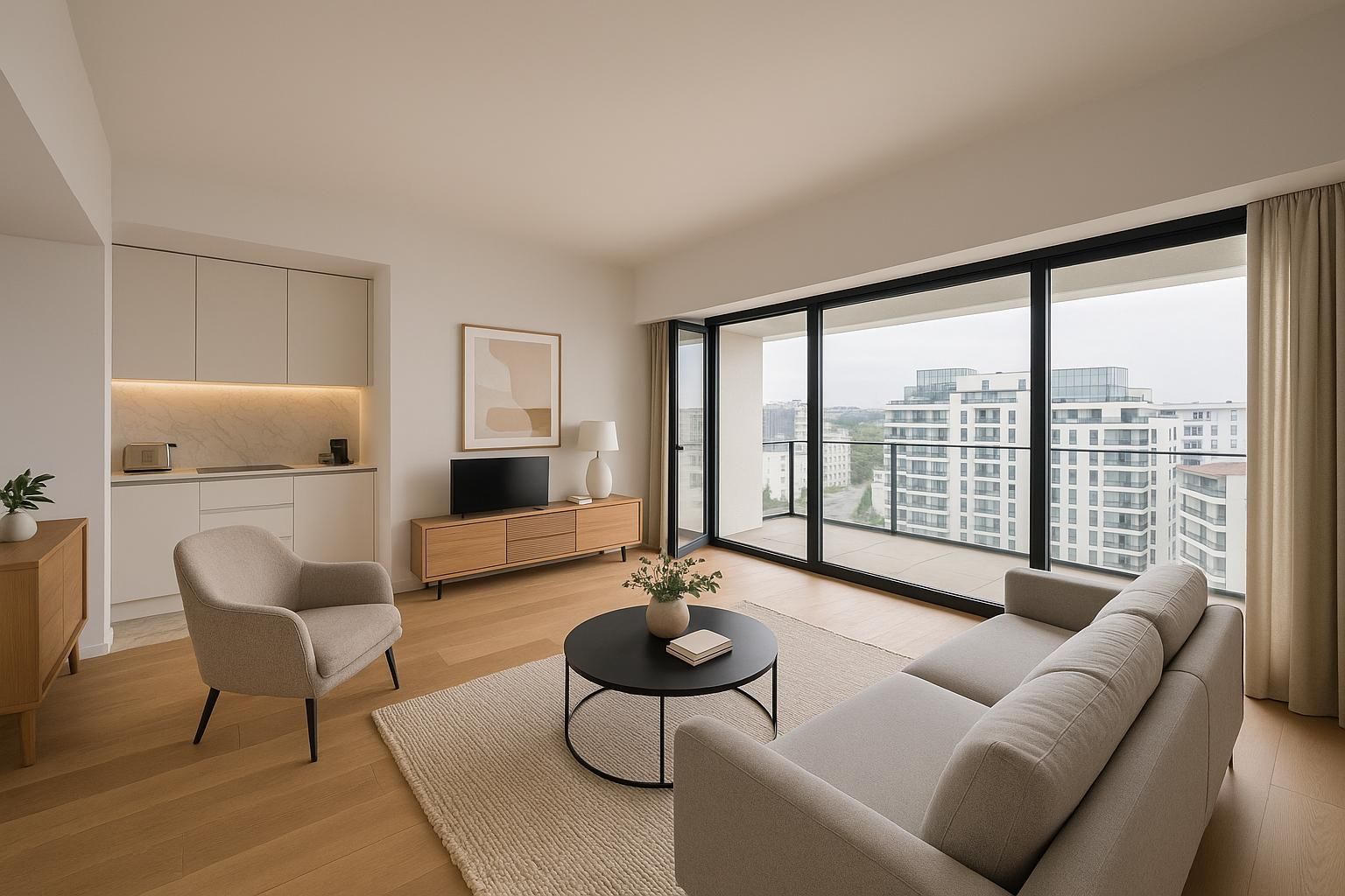 Super Deal! Apartament de 2 camere – One Verdi Park - Poză 1