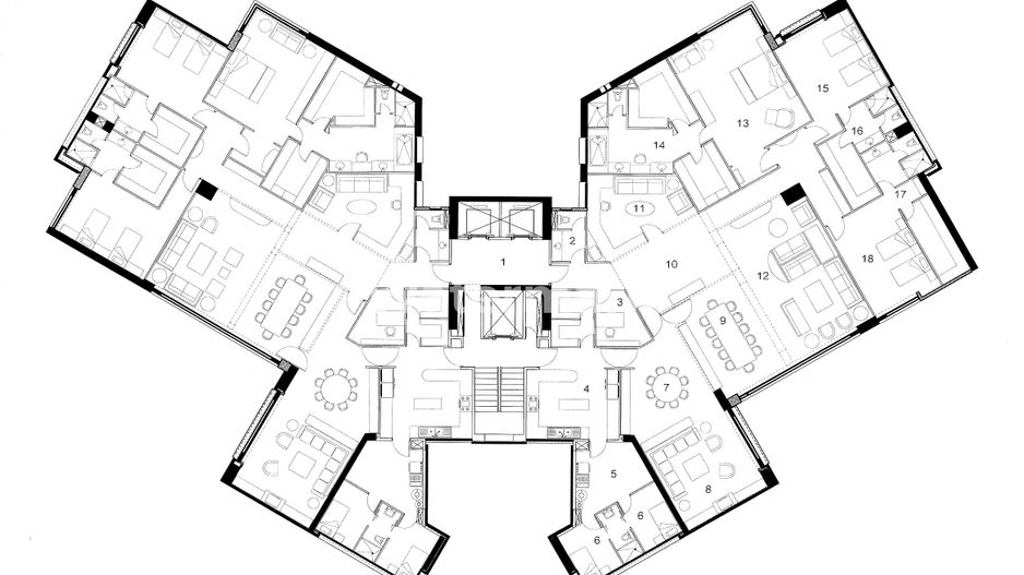 Apartament cu 2 camere de vânzare în zona P-ta Victoriei - Schiță 5
