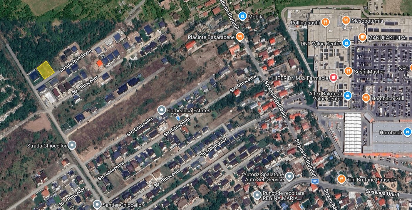 1000 mp excelent pozitionat in vecinatatea zonei comerciale Balotesti - Poză 6