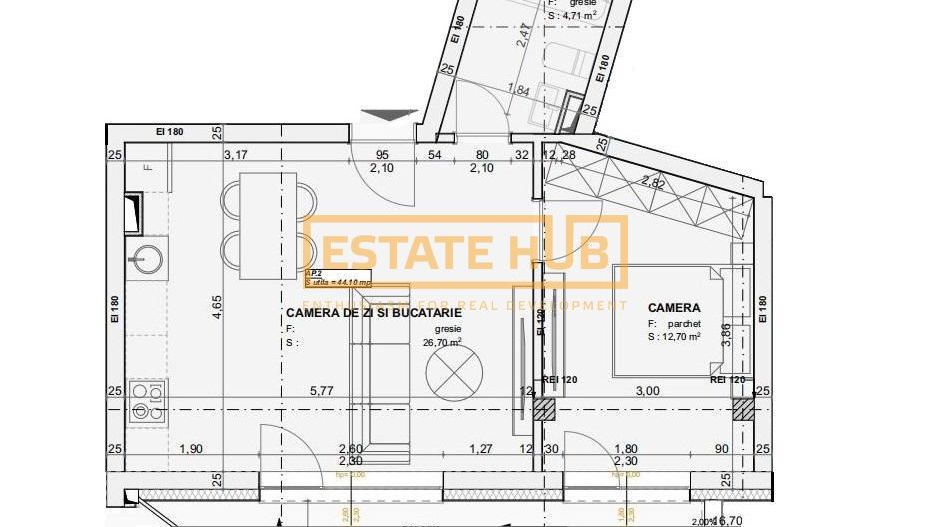 Apartament 2 camere FINISAT | Ploiesti 44 | Comision 0% - Poză 2