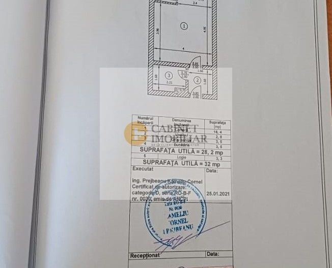 Garsonieră | Decomandat | Credit | Necesita Renovare | M Lujer - 5min - Schiță 6