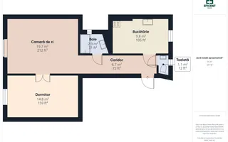 Apartament 2 camere - 102 mp construiți - Central - Arad - Poză 26