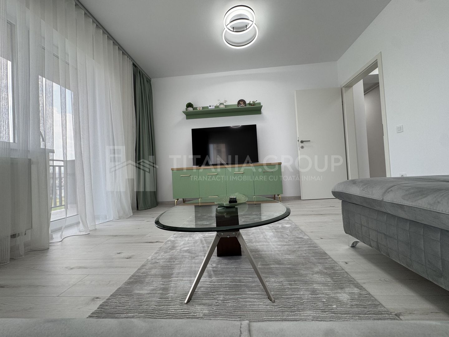 PRIMA INCHIRIERE Apartament modern 3 camere, 2 bai, parcare, Casa Nobel Coresi - Poză 14