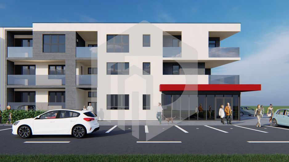 Str. Pictor Brana-Curte/Gradina 107 mp | Apartament 2 camere+ terasa - Poză 3