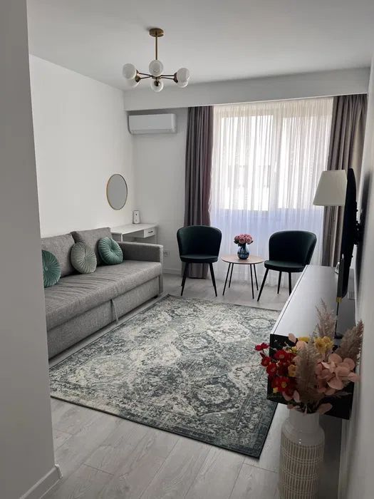 Garsonieră Novum 56 – terasă, centrală proprie, Metrou 10 min - Poză 1