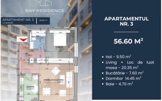 Complex Ray Residence - 2 Camere - Poză 2