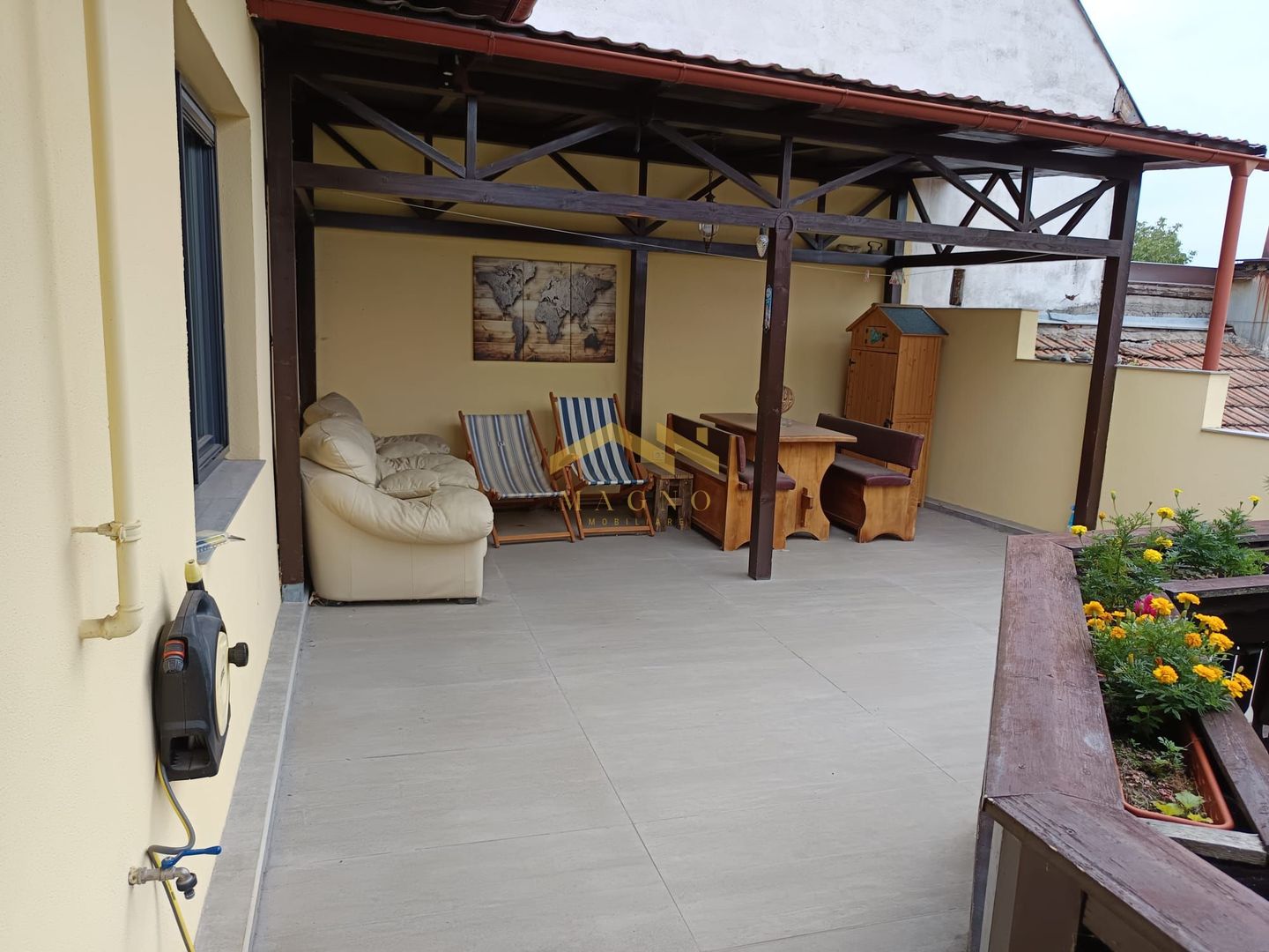 Ap.ultralux cu 3 cam. de inchiriat+terasa mare dotata/utilata + Cosbuc - Poză 23