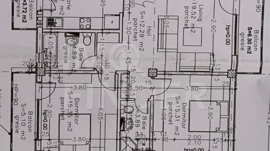 Vânzare 3 camere Buna Ziua, 84 mp, zona BT, garaj, 3 balcoane - Poză 4