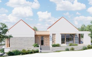 Casă Individuală 4 camere,nZEB,131mp,Teren 750mp,Piscina, Jucu de Sus - Schiță 5