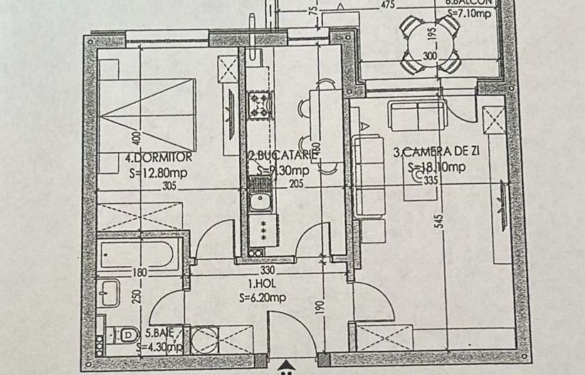 Apartament Decomandat Centrala Proprie Etaj 1 Metalurgiei - Poză 12