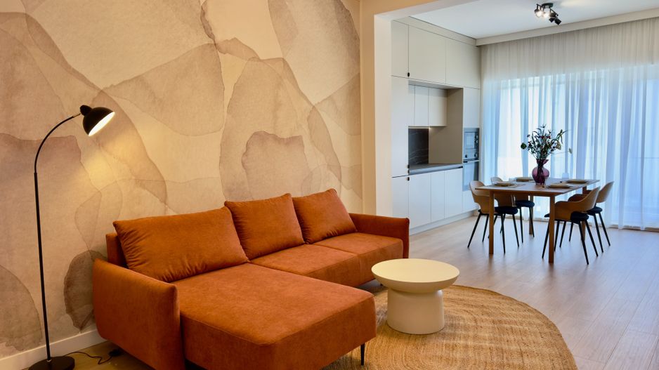 Apartament cu 2 camere, mobilat complet, terasă 10.42 - întabulat - Poză 1