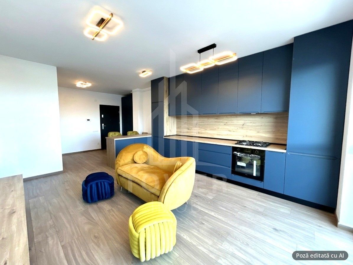 Apartament 2 camere, prima închiriere, vedere panoramică, Green Hill Residence - Poză 1