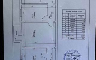 Apartament 3 camere | Bucatarie Separata | Balcon închis | Cedonia - Poză 13