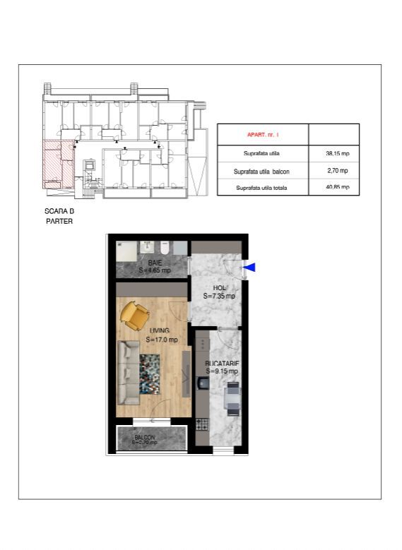 GARSONIERA// PALLADY// FINISAJE PREMIUM//COMISION 0! - Poză 1