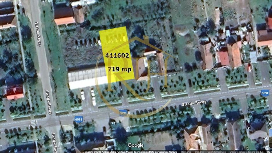 Parcela teren intravilan, 719 mp, toate utilitatile, Recas, Investitie - Poză 14