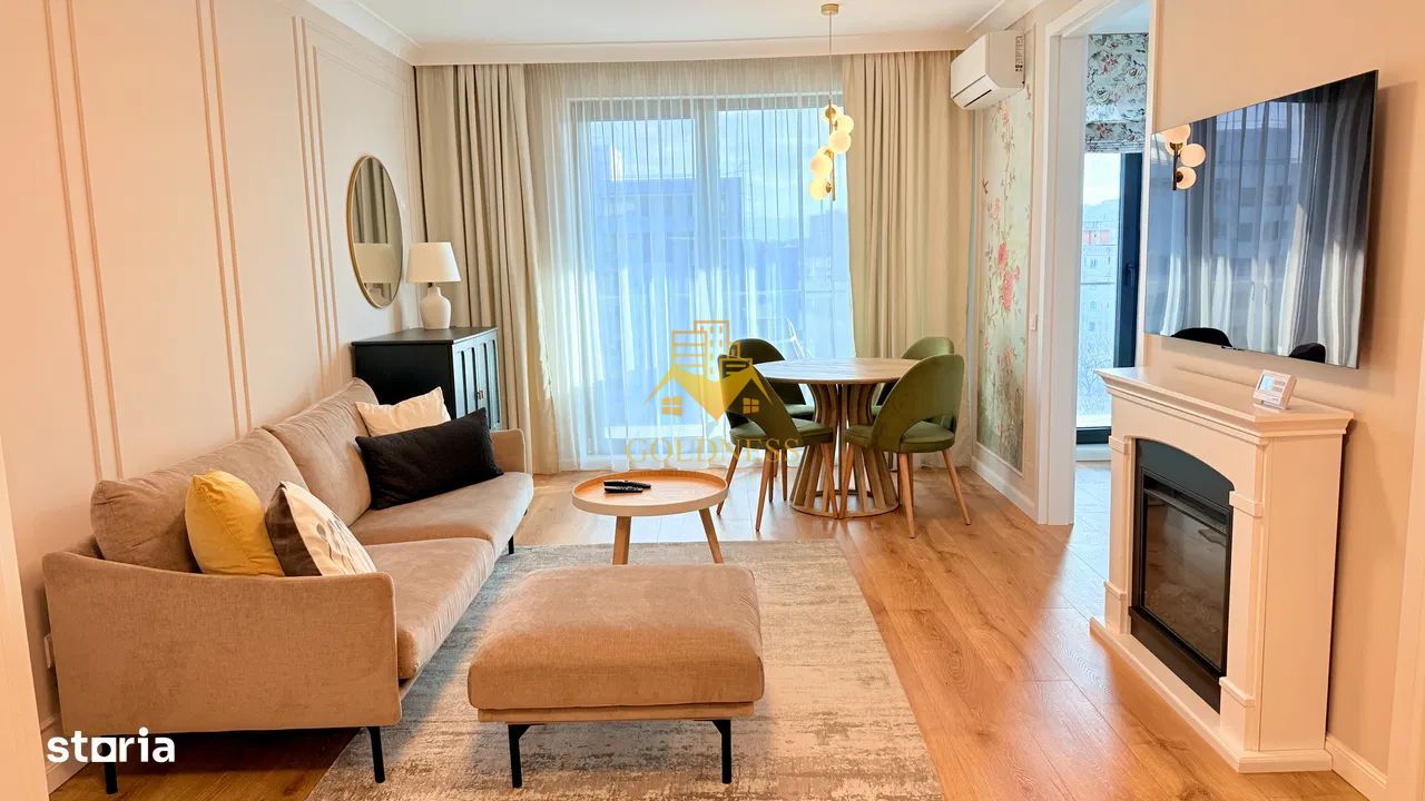 2 camere, premium, AC, garaj, bloc nou, Plopilor zona parcul Rozelor - Poză 2