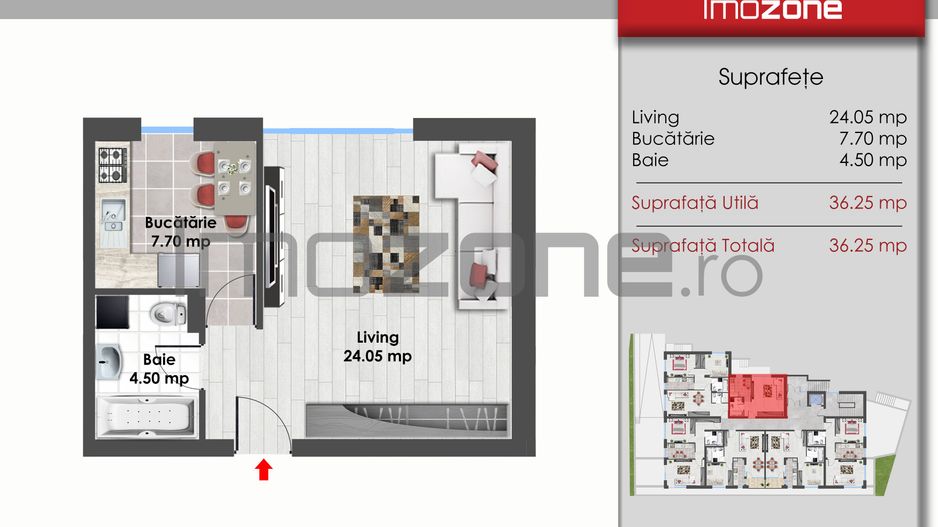 Garsoniera, Drumul Taberei, Zona De Case, Bloc Nou, Parter Inalt, Comision 0% - Poză 4