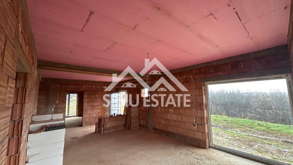 Casa 130 mp, teren 1000 mp, priveliște superbă – Marginimea Sibiului - Poză 6