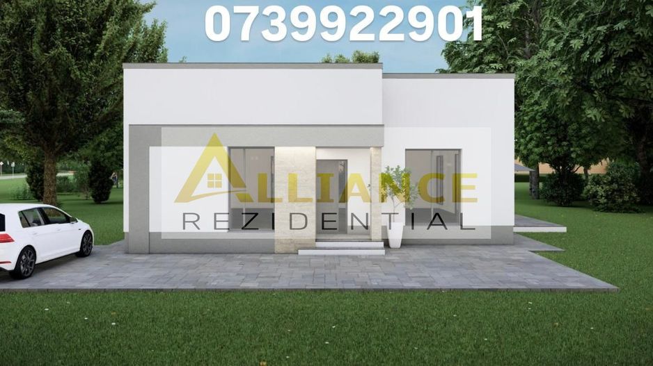 Casa Individuala - 4 camere - 2 bai - 500mp teren - Poză 1