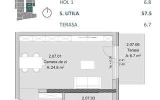 Apartament nou 2 camere | Comision 0% | langa The Office - Poză 2