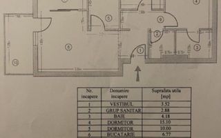 Apartament de vanzare zona de nord, Voluntari, Pipera - Schiță 7