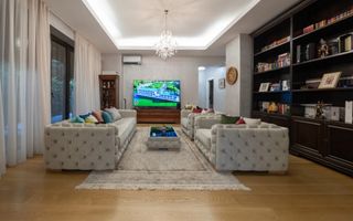 Apartament 5 camere Herastrau | Parter cu 100mp curte | 2 Locuri Parcare+Boxa - Poză 2